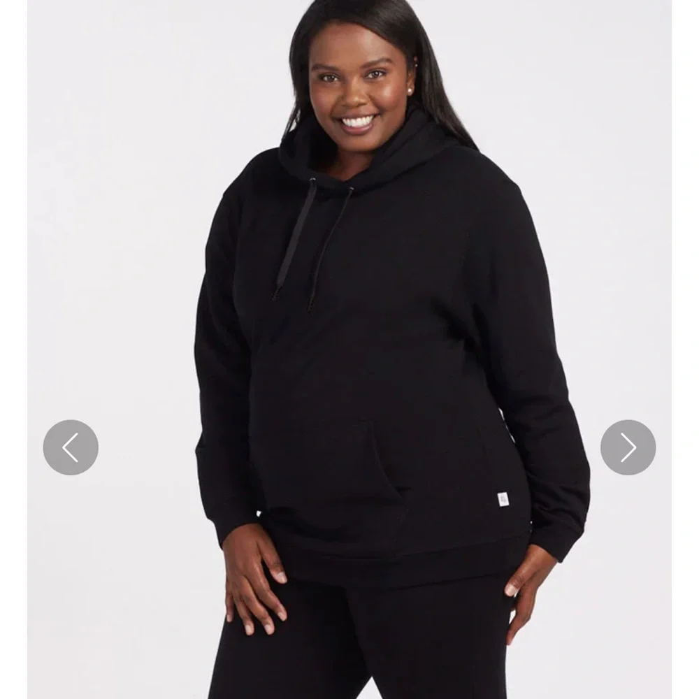 Woolx Women's Cream Hoodie merino Avery Hoodie cold weather - Picture 8 of 10